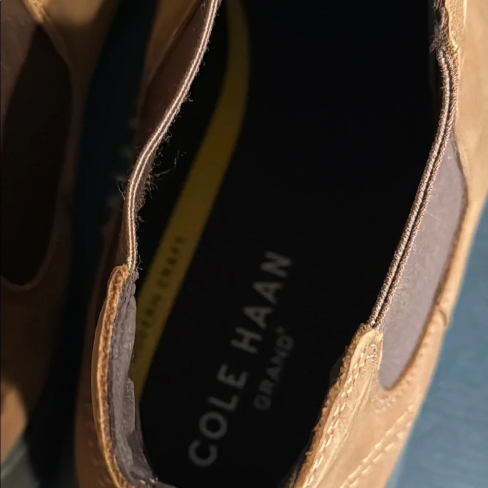 NEW Cole Haan Grand+ Men's Chelsea Boots color Lumber/Java size 11.5